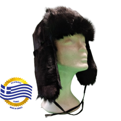 FHT016 Καπέλο Trapper - Ushanka (με αυτιά) Γούνινο Kevin
