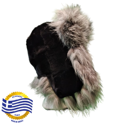 FHT018 Καπέλο Trapper - Ushanka (με αυτιά) Γούνινο Massive